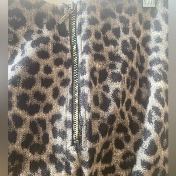 CAbi Leopard Ponte Knit Pencil Skirt - Picture 7 of 9